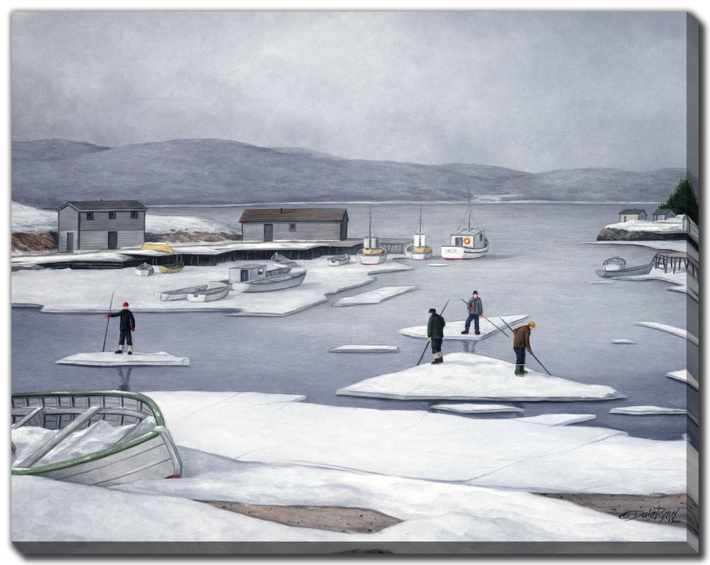 Winter Dare Devils Canvas Custom Order