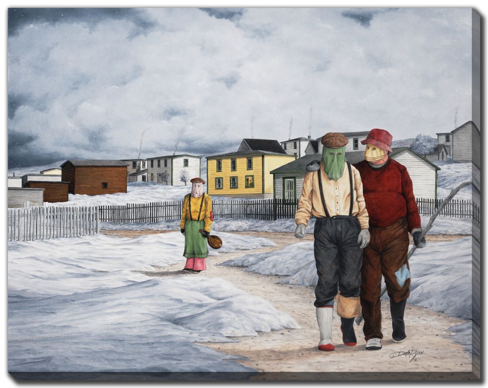 Mummers In Branch Canvas Custom Order