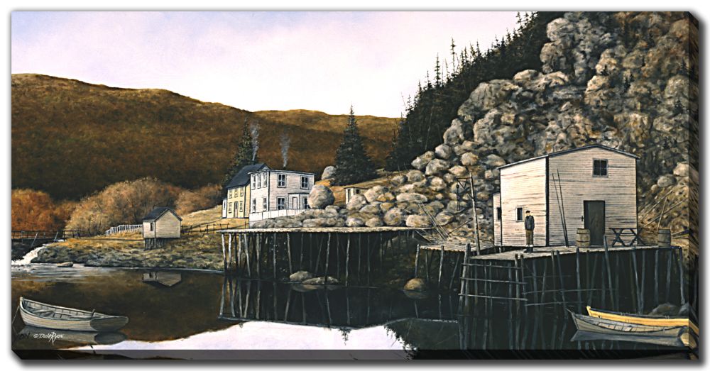 October Silence Canvas Custom Order