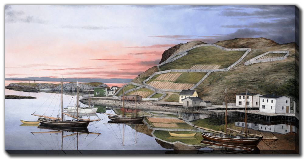 Days Of The Schooner Canvas Custom Order