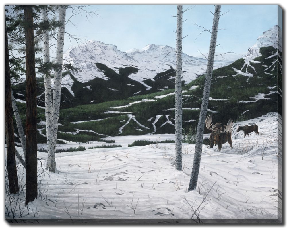 Winter Escape Canvas Custom Order