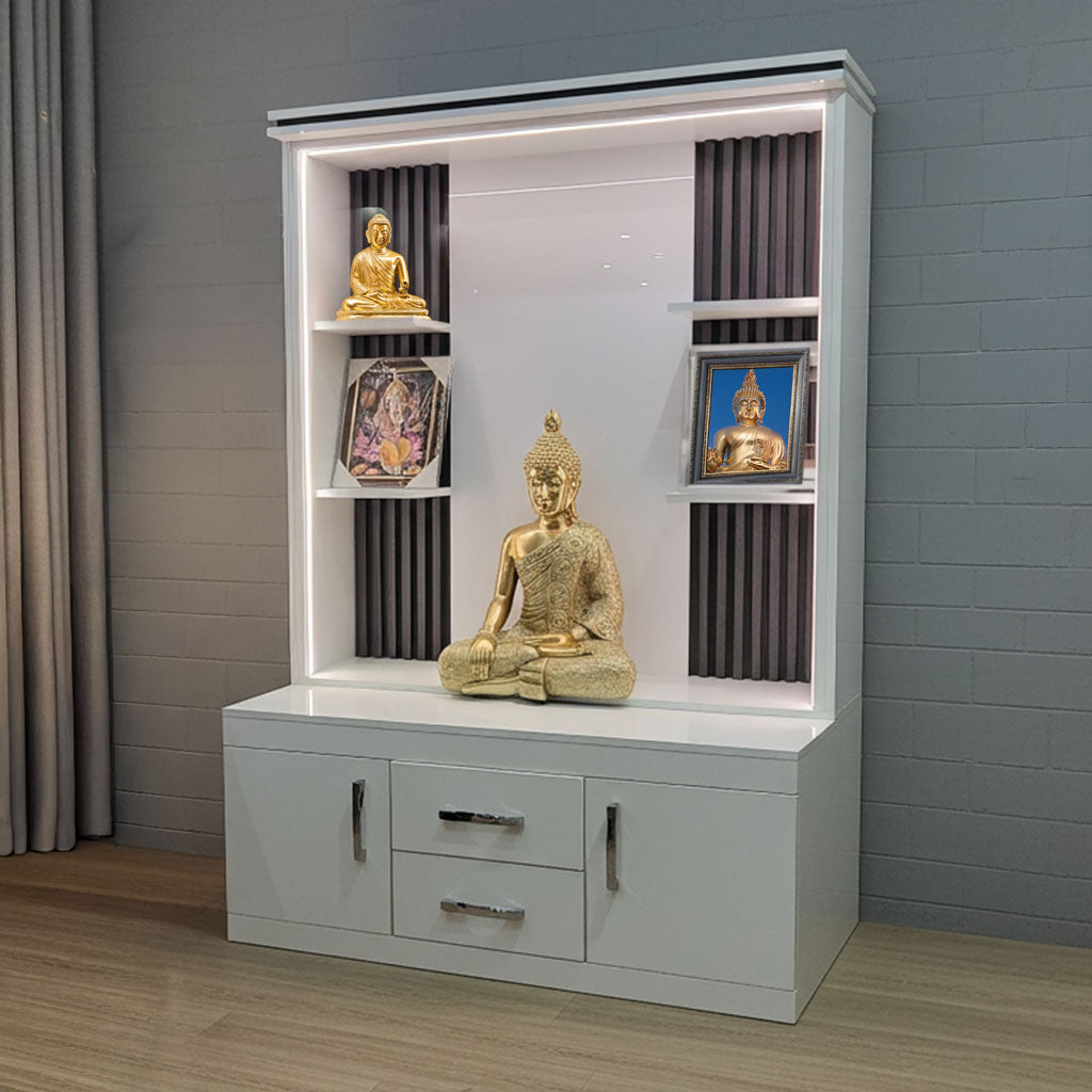 Durga Canadian Made High Gloss Pooja Mandir