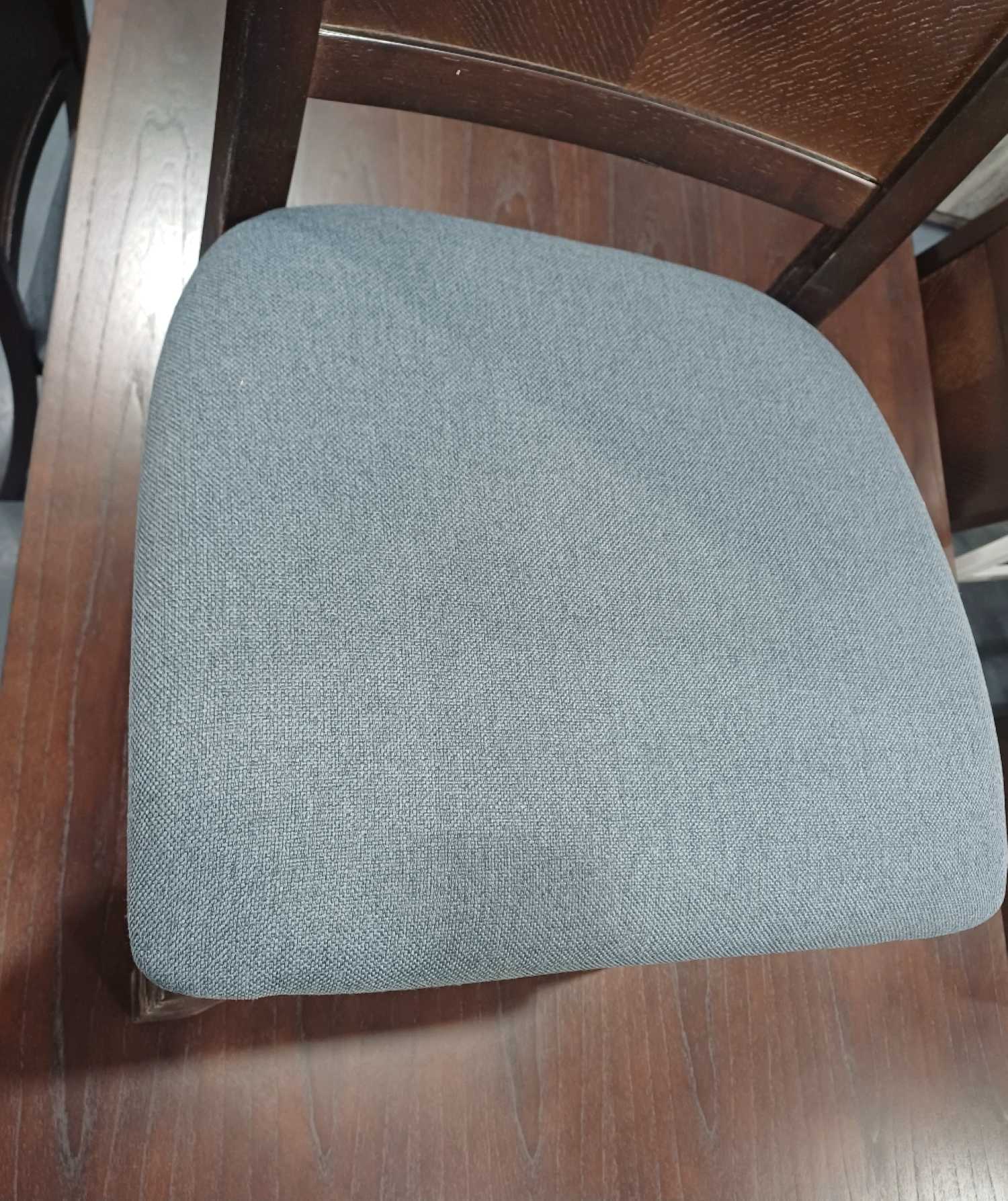 Dark Walnut Dining Table with 6 Chairs 2858