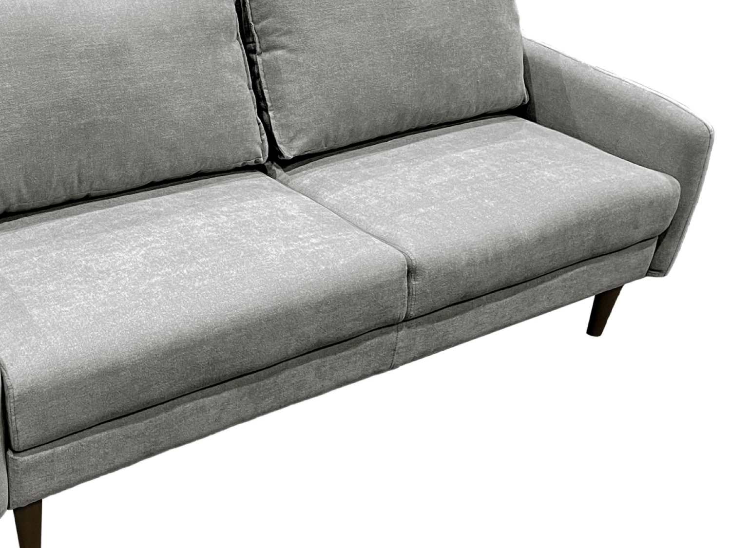 Dark Grey Fabric 3 Seater Sofa 70993