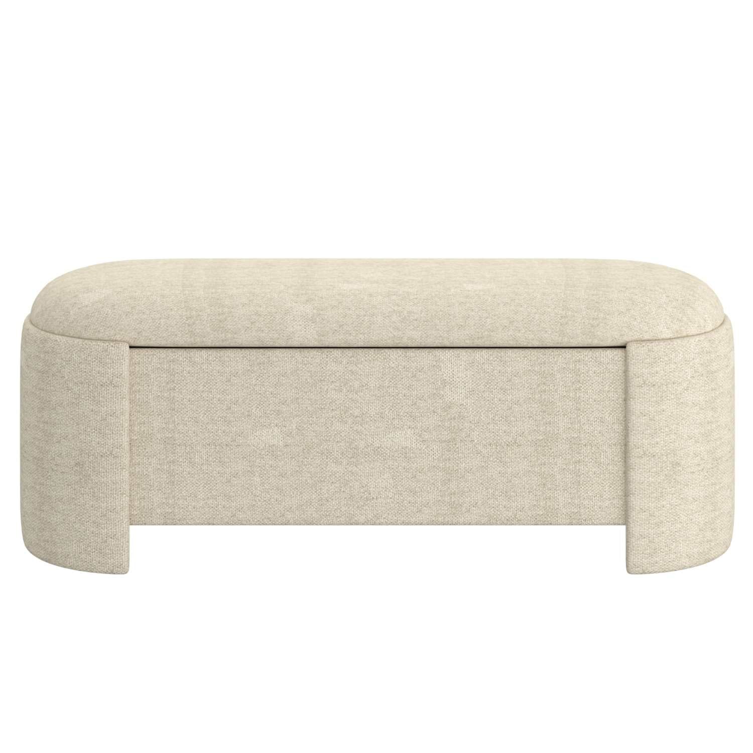 Dephne Storage Ottoman in Beige 402-903BG