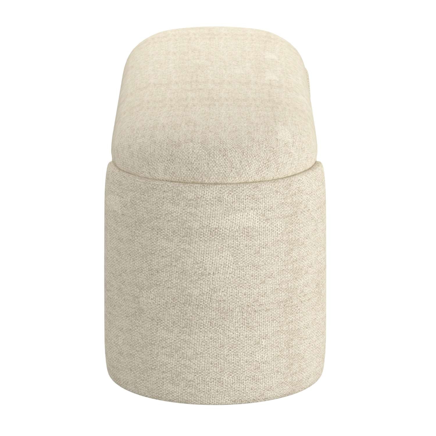 Dephne Storage Ottoman in Beige 402-903BG
