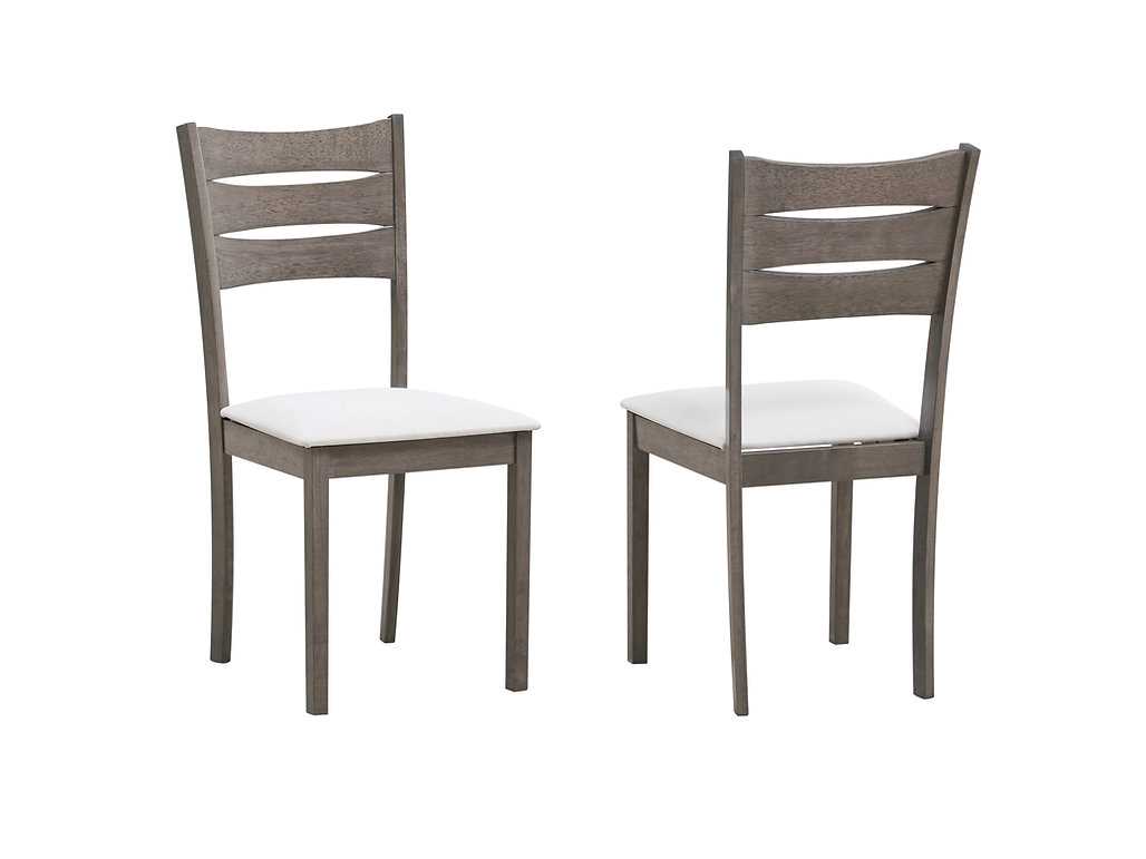 Antique Grey Wooden Dining Table Set T-1050 / C-1052