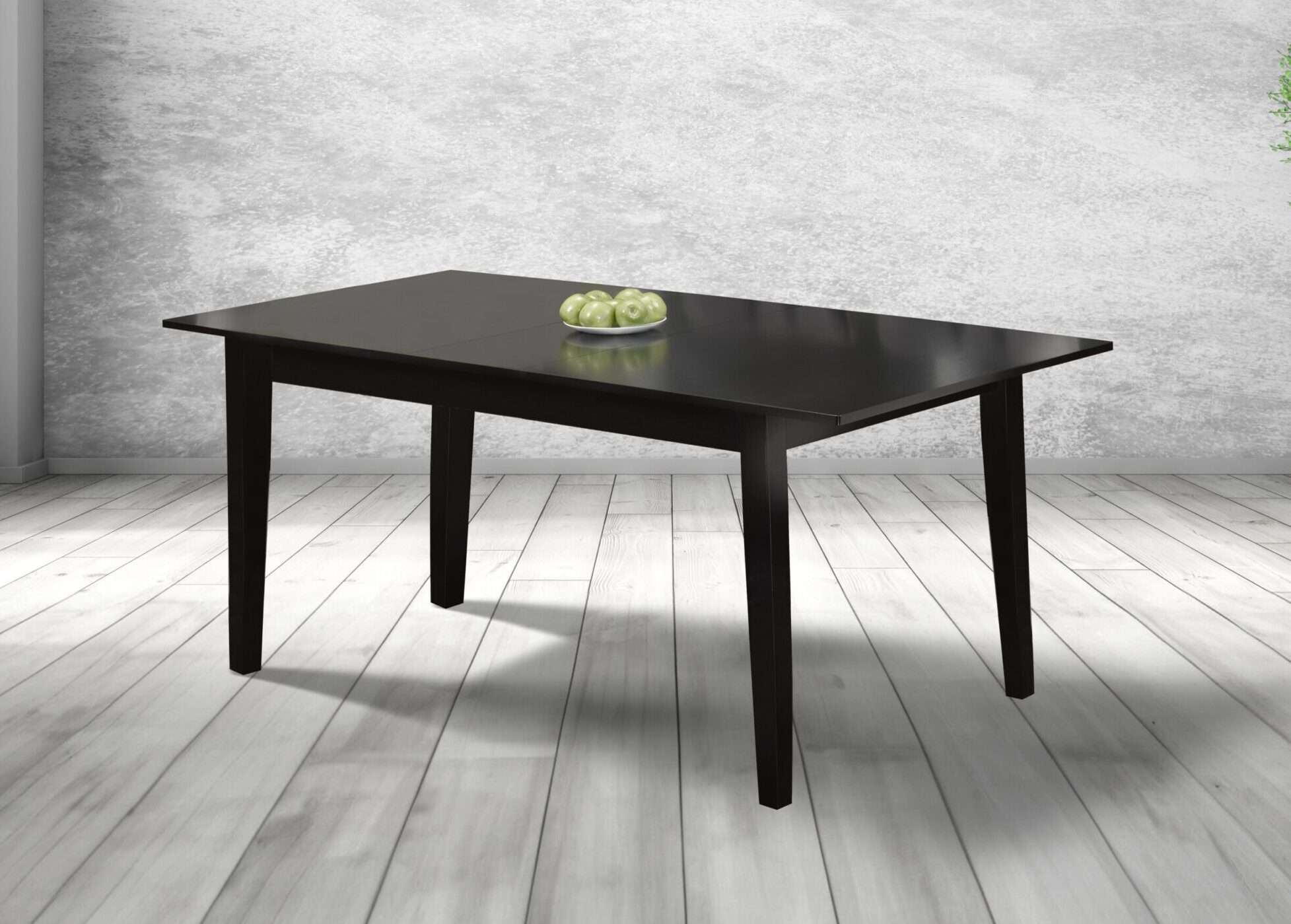 Dining Table With Butterfly Extension Espresso T 3009