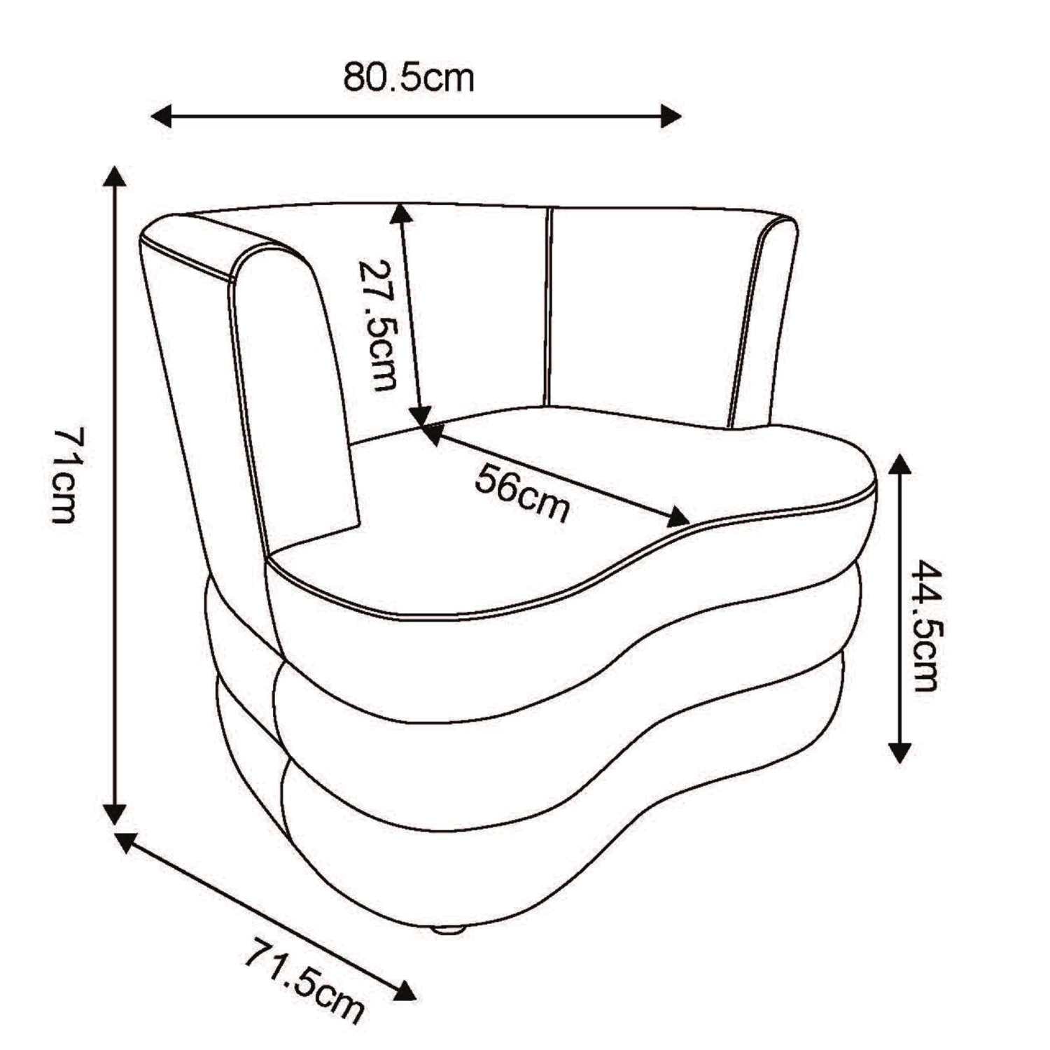 Dorian Dark Taupe Accent Chair in Velvet Fabric 403-061DTP