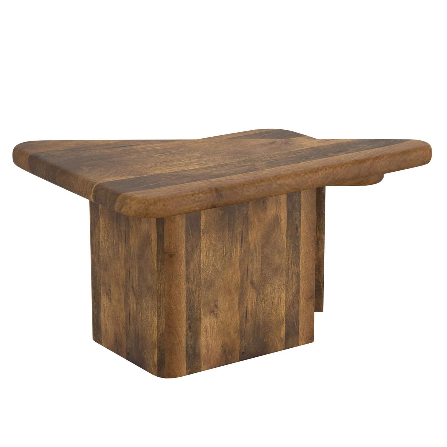Draco 2pc Coffee Table Set Walnut 303-155WAL