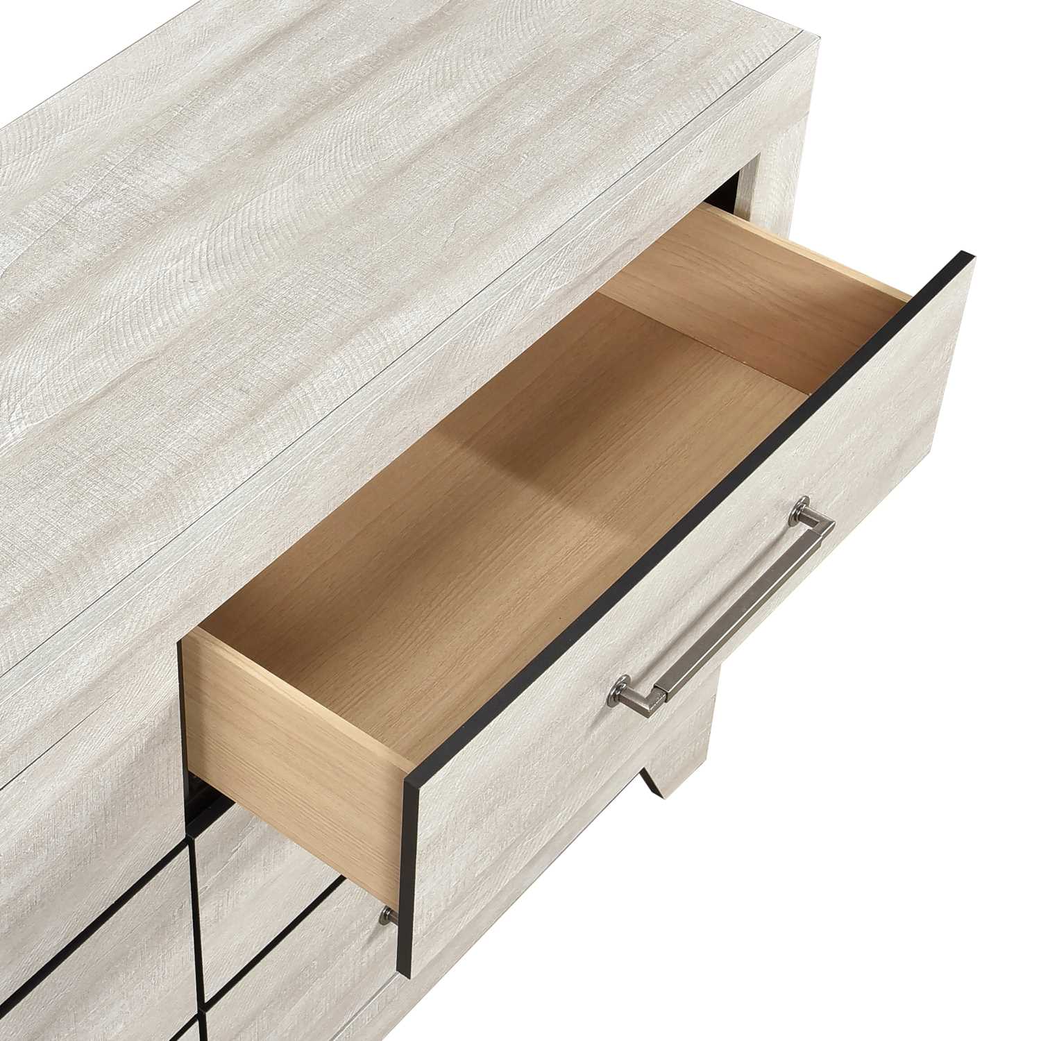 Aspen Dusty Grey Oak Finish Bedroom Set 2331