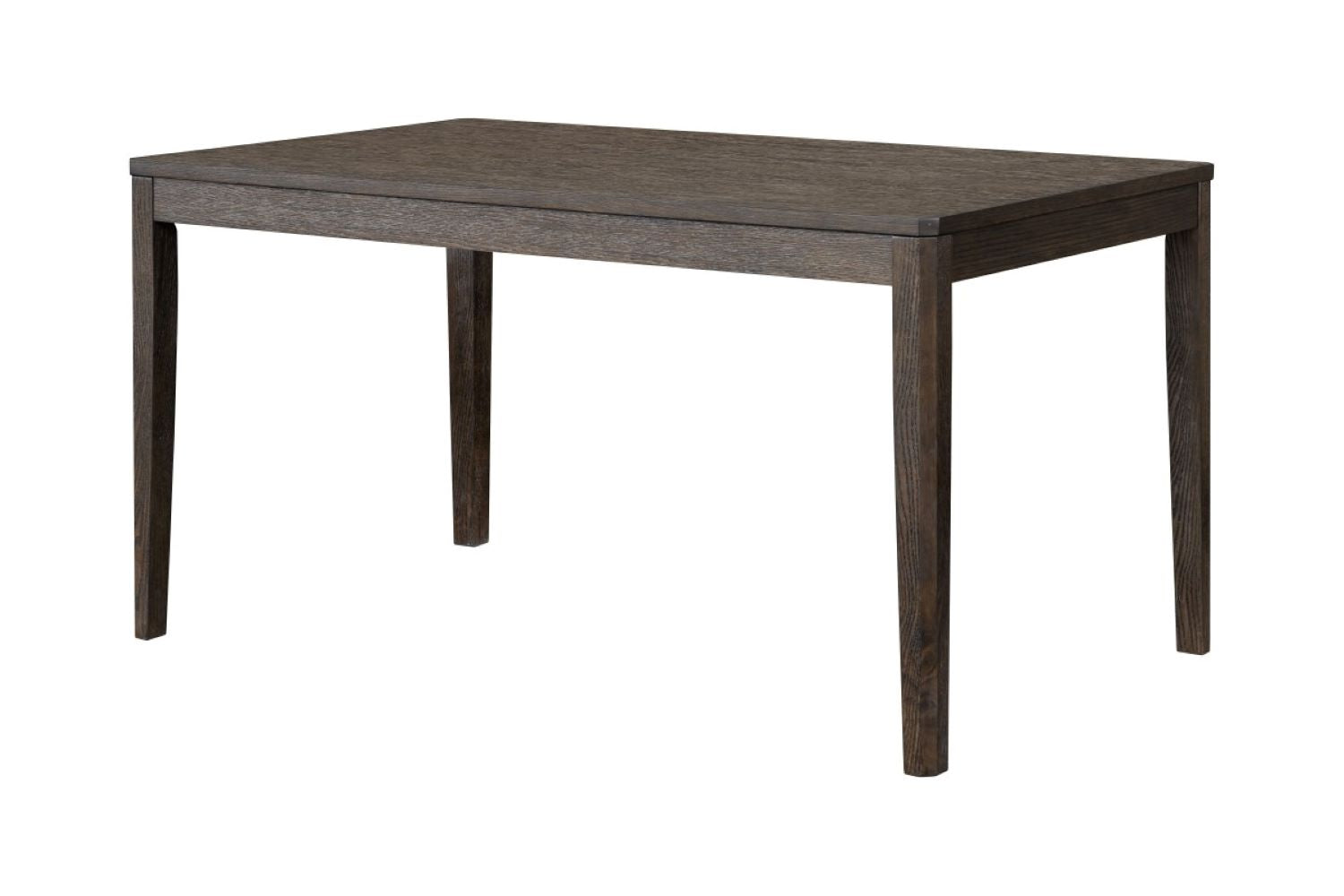 Elijah Espresso Wooden 7pc Dining Set with Faux Leather Seat Chairs 563322