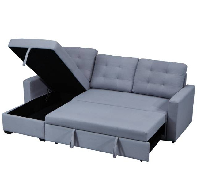 Ellora Reversible Sectional Sofa Bed 8901