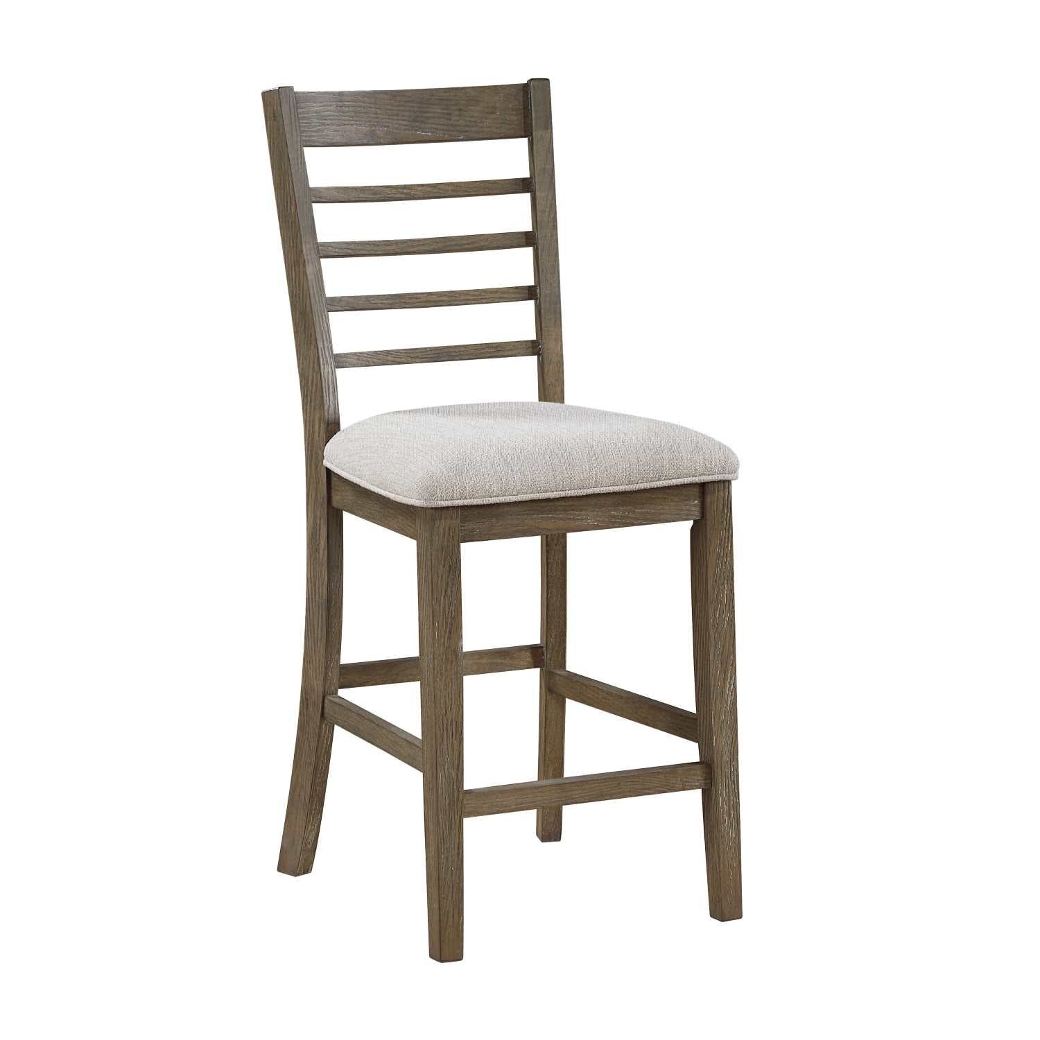 Emilia 6PC Counter Height Set Light Brown 5987