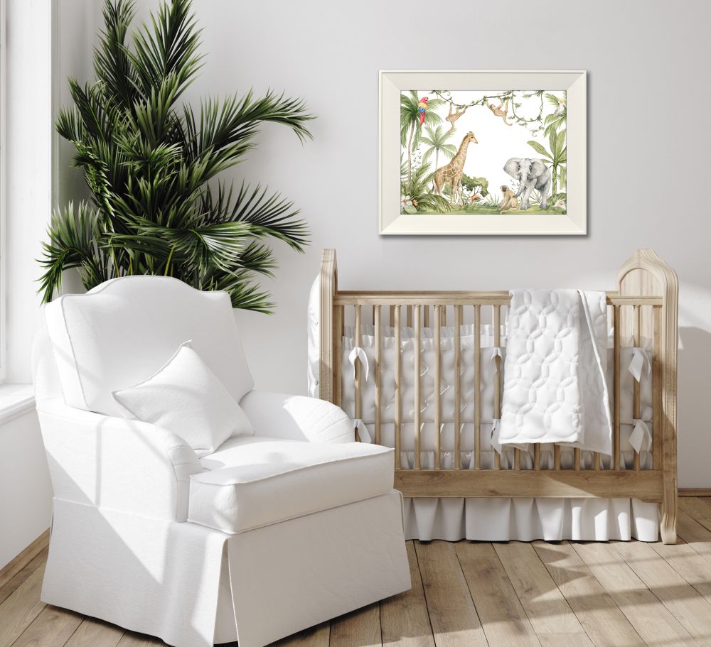 Safari Canvas Art 12" x 16"