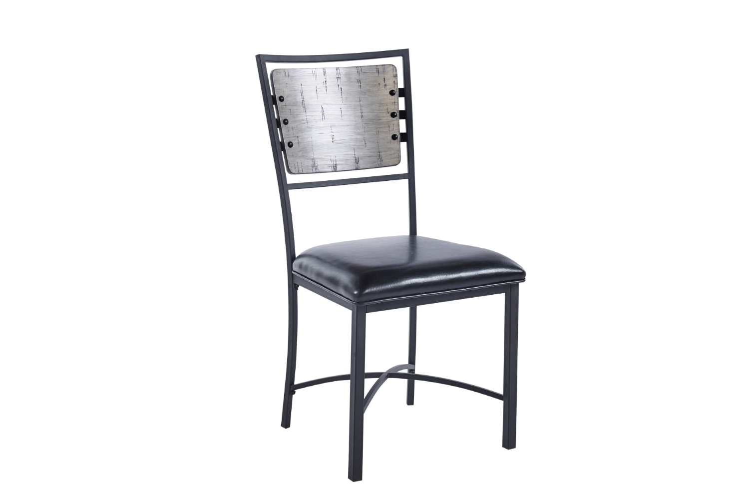 Fideo 5PC Dining Set With Grey Wood Finish 5606GY