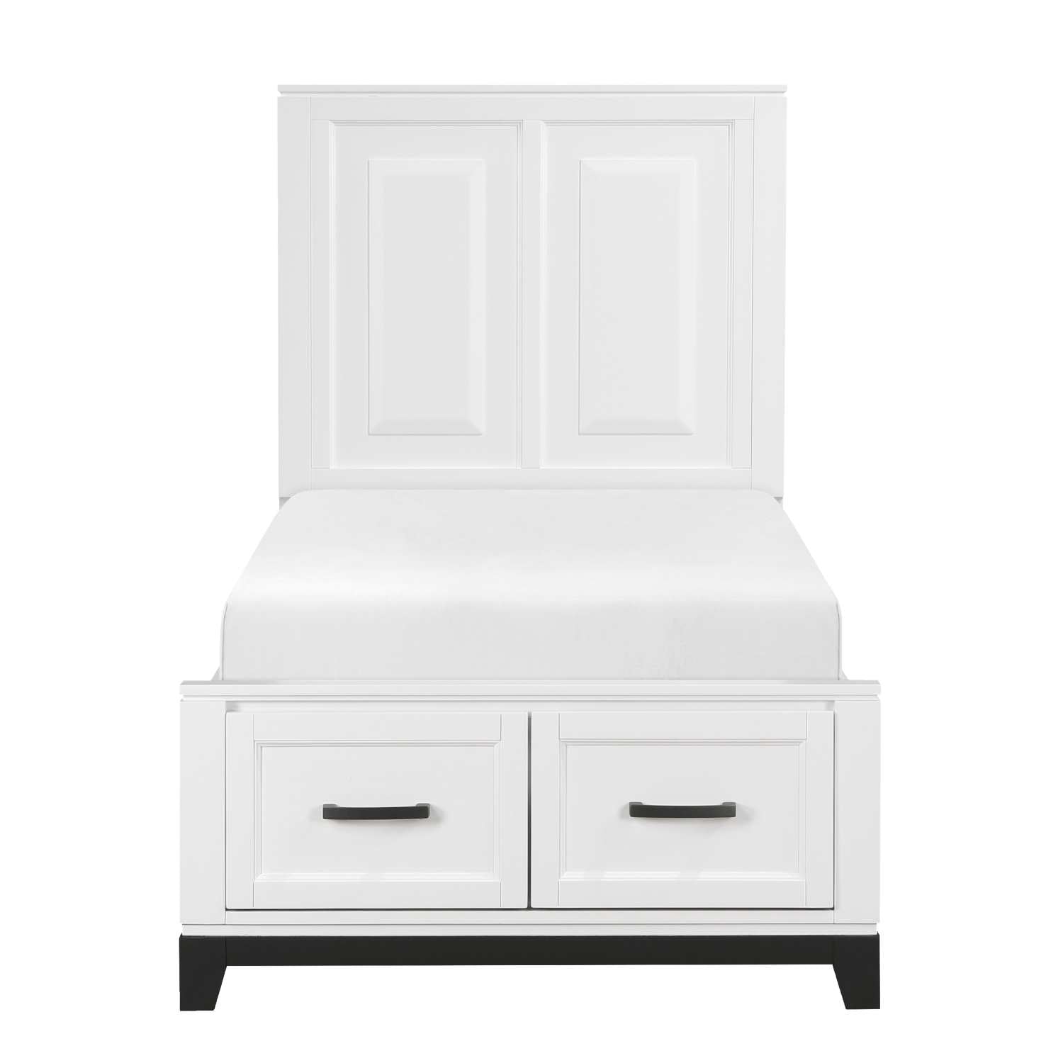 Garretson Wooden Bedroom Set White 1450
