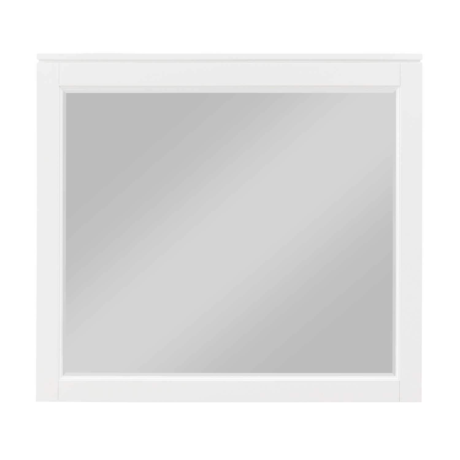 Garretson Wooden Dresser & Mirror White 1450