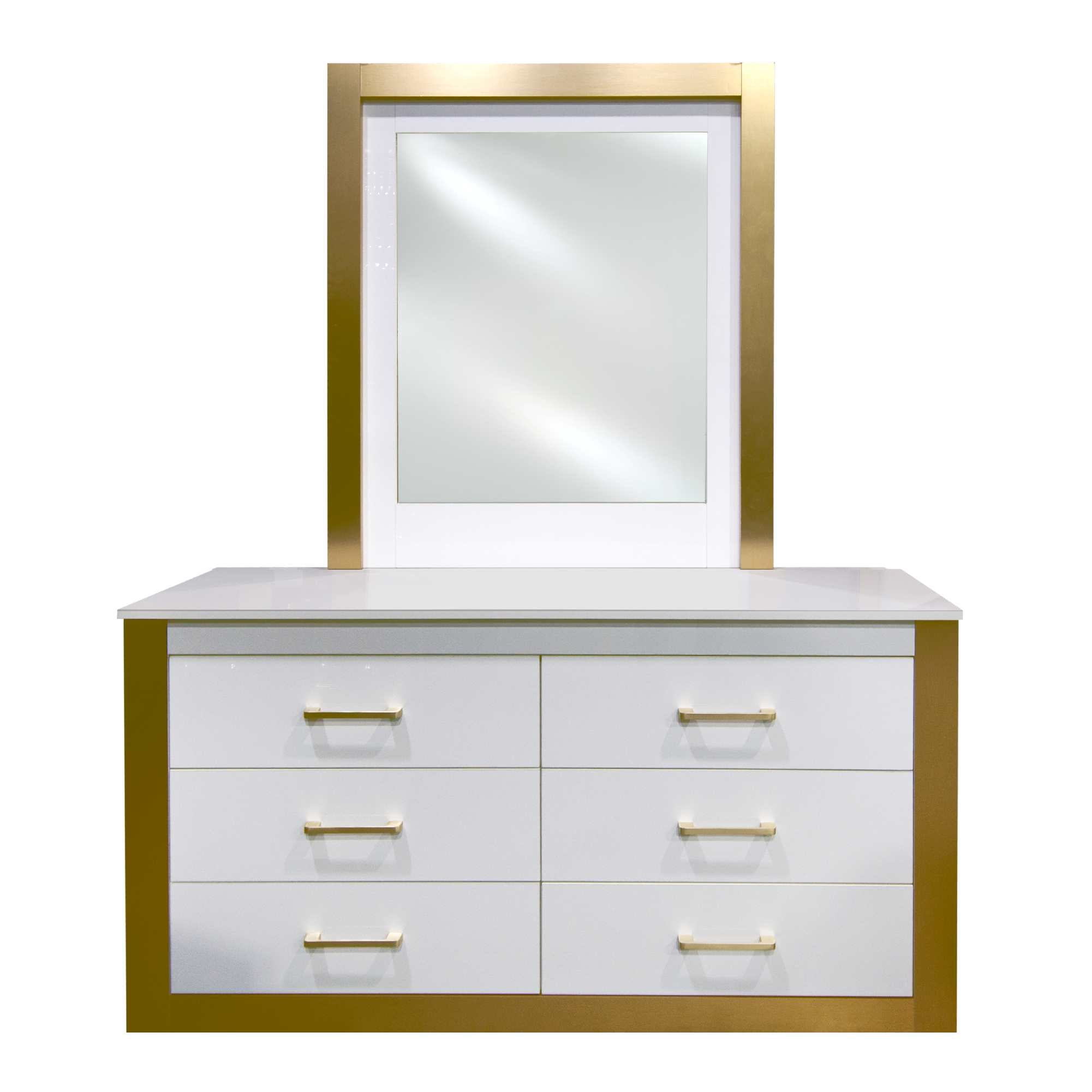 Canadian Made Gilmour 6 Drawer Dresser & Mirror