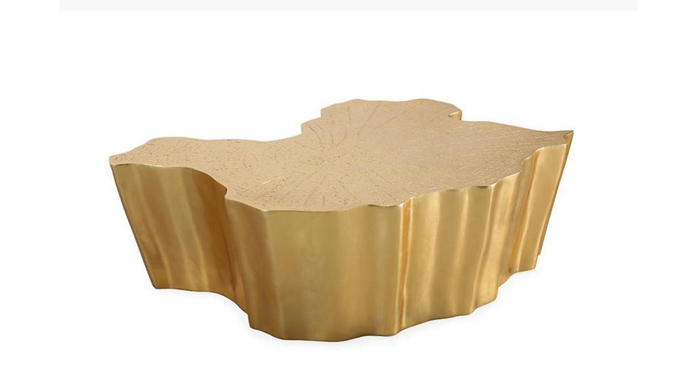 Gold Tree Trunk Coffee Table 7125