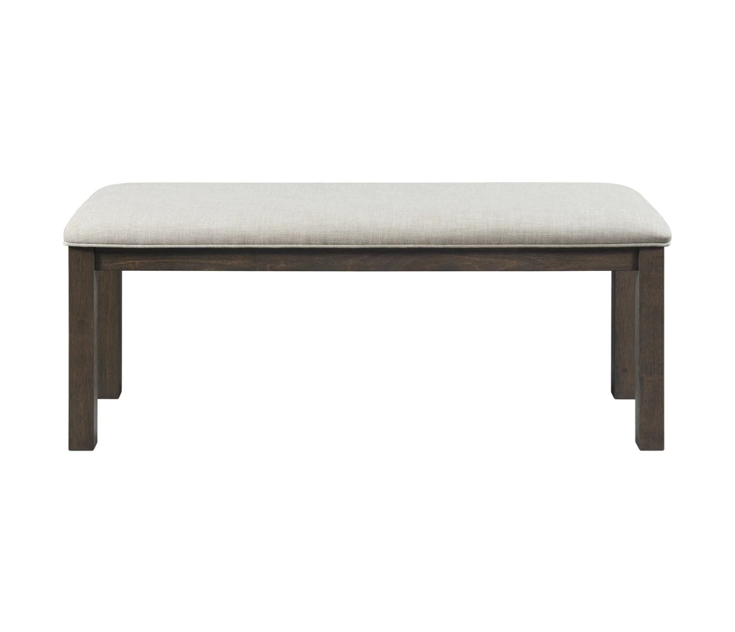 Grady 6pc Wooden Dining Set Dark Brown