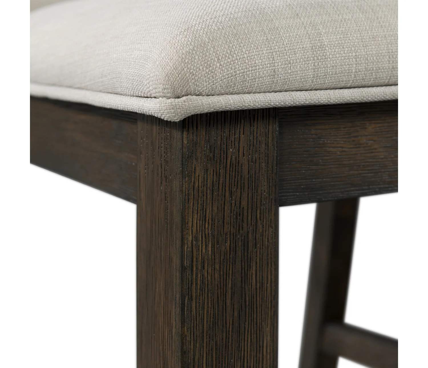 Grady 6pc Wooden Dining Set Dark Brown