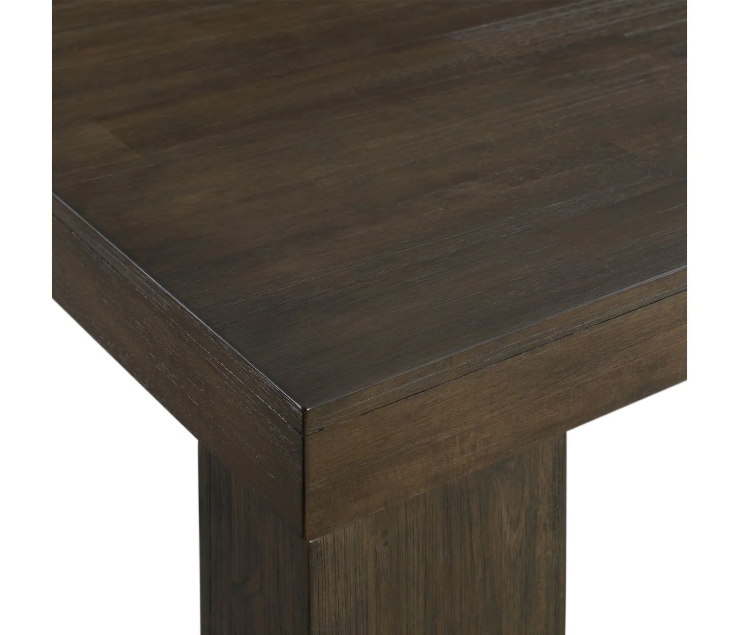 Grady 6pc Wooden Dining Set Dark Brown