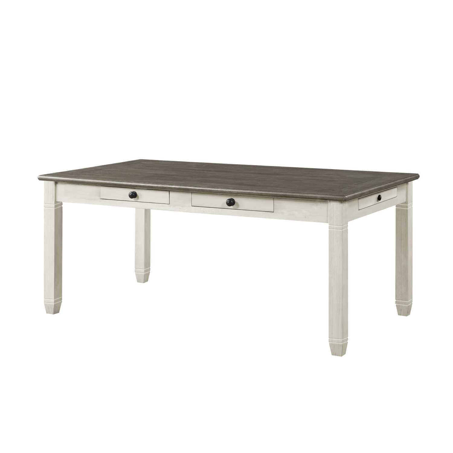 Granby Dining Table Antique White 5627GY-72