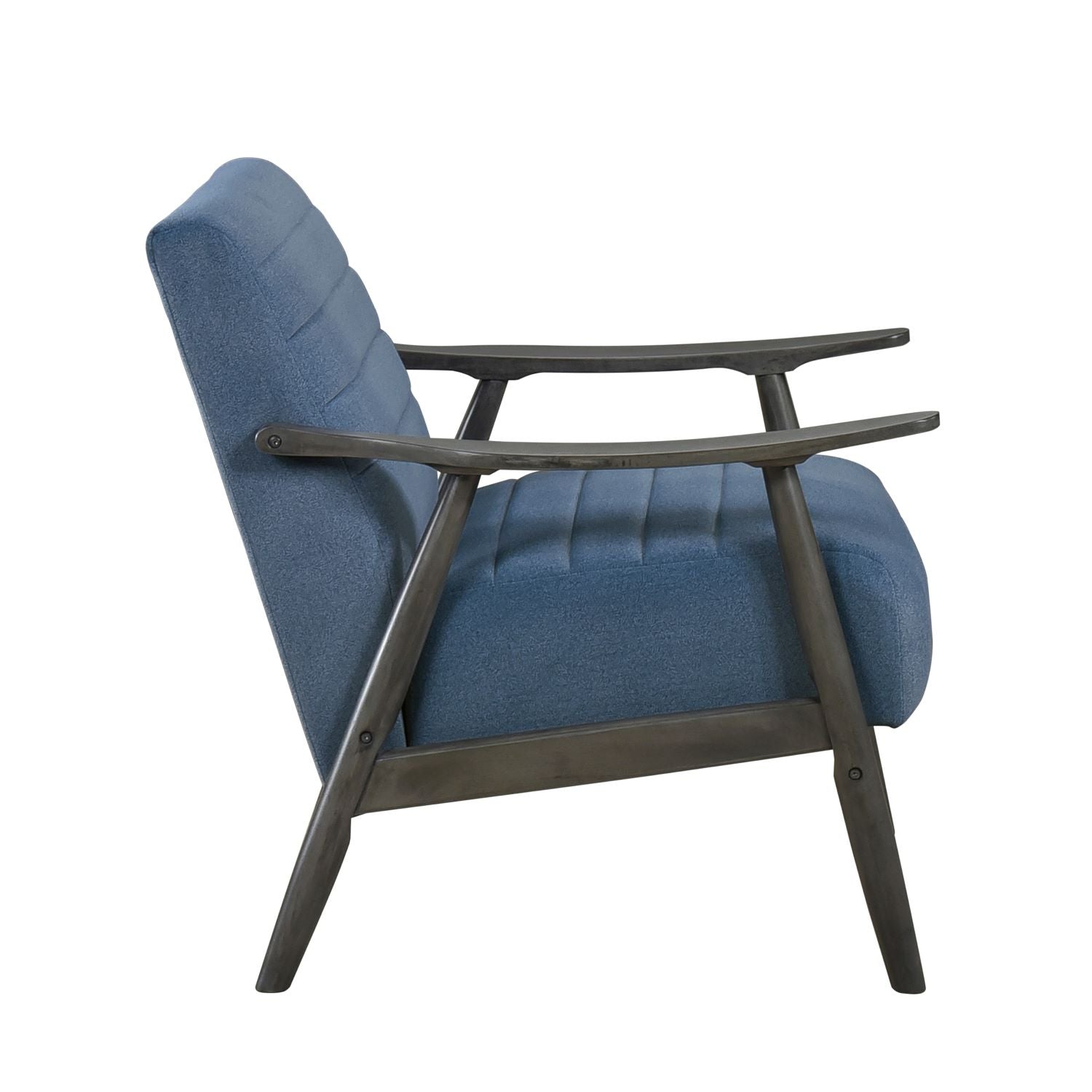 Greeley Blue Velvet Accent Chair 1287