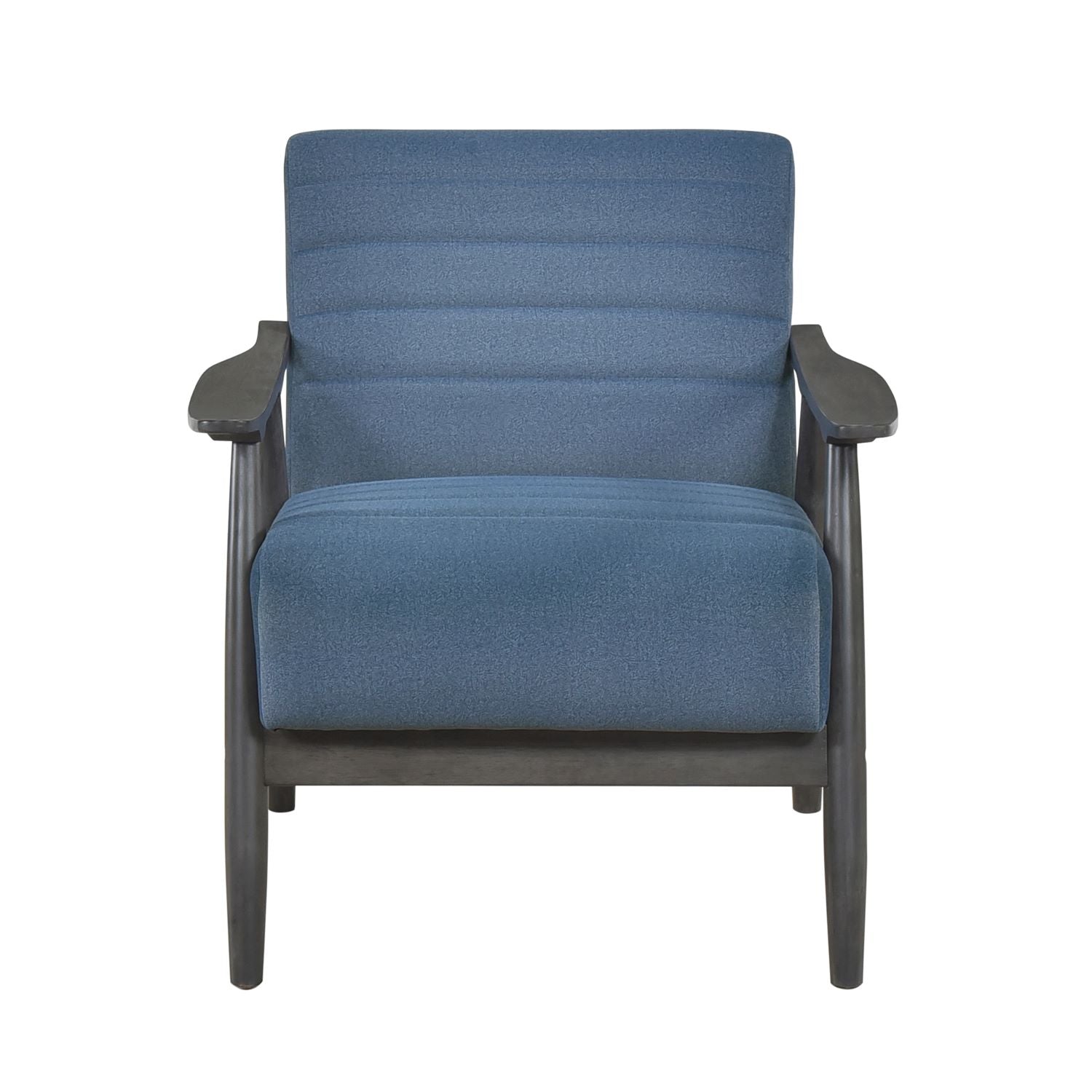Greeley Blue Velvet Accent Chair 1287