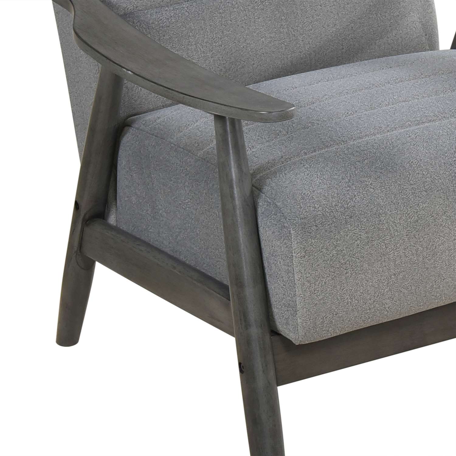 Greeley Grey Velvet Accent Chair 1287