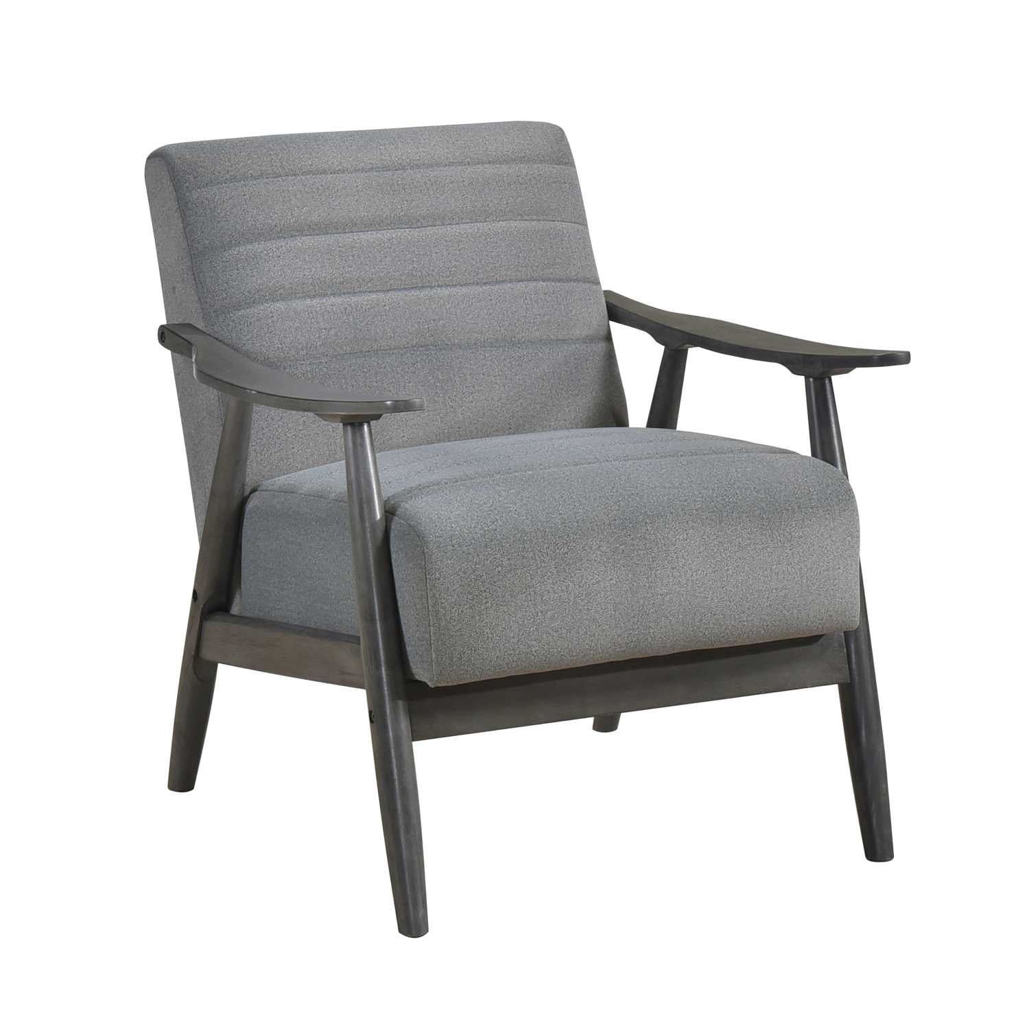 Greeley Grey Velvet Accent Chair 1287