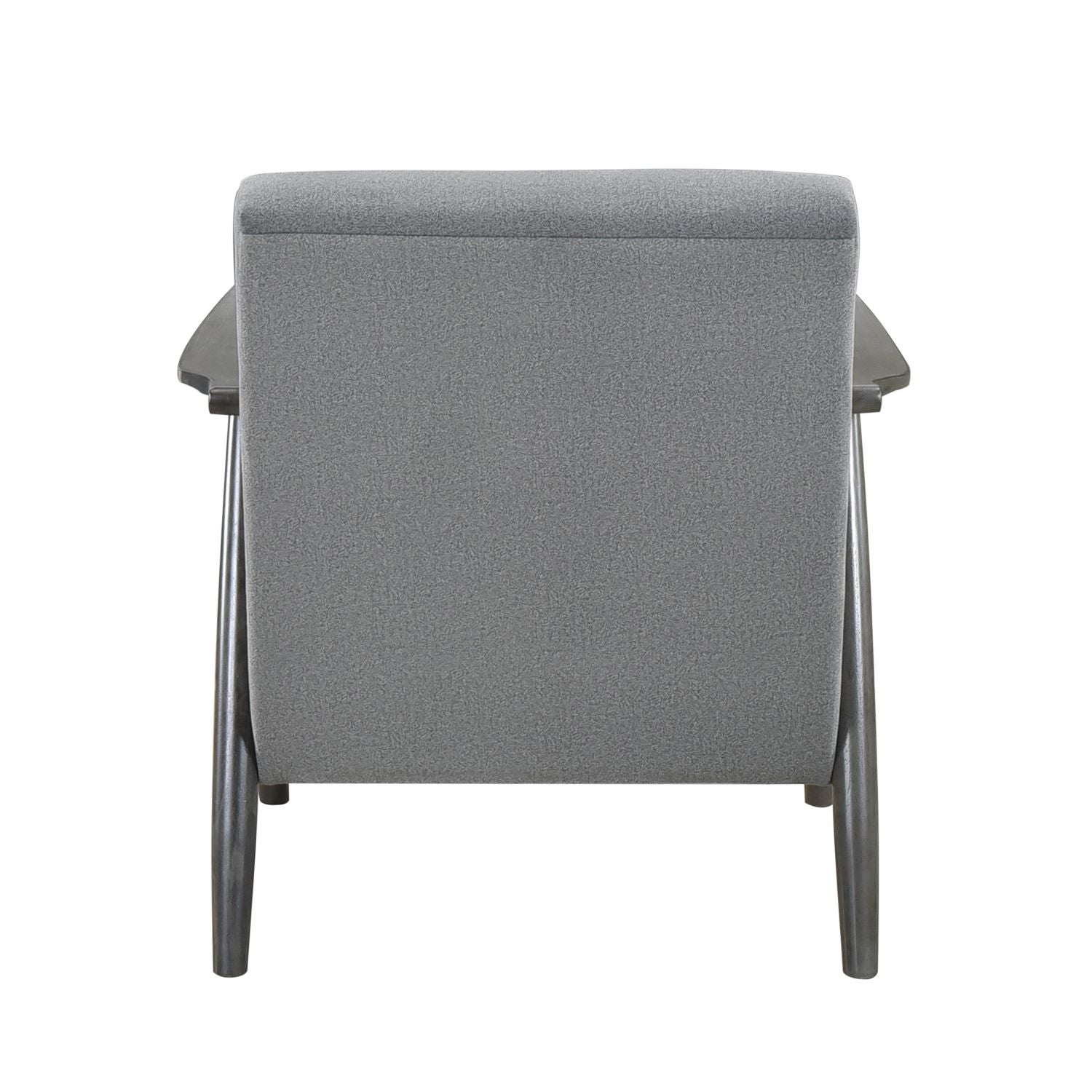 Greeley Grey Velvet Accent Chair 1287