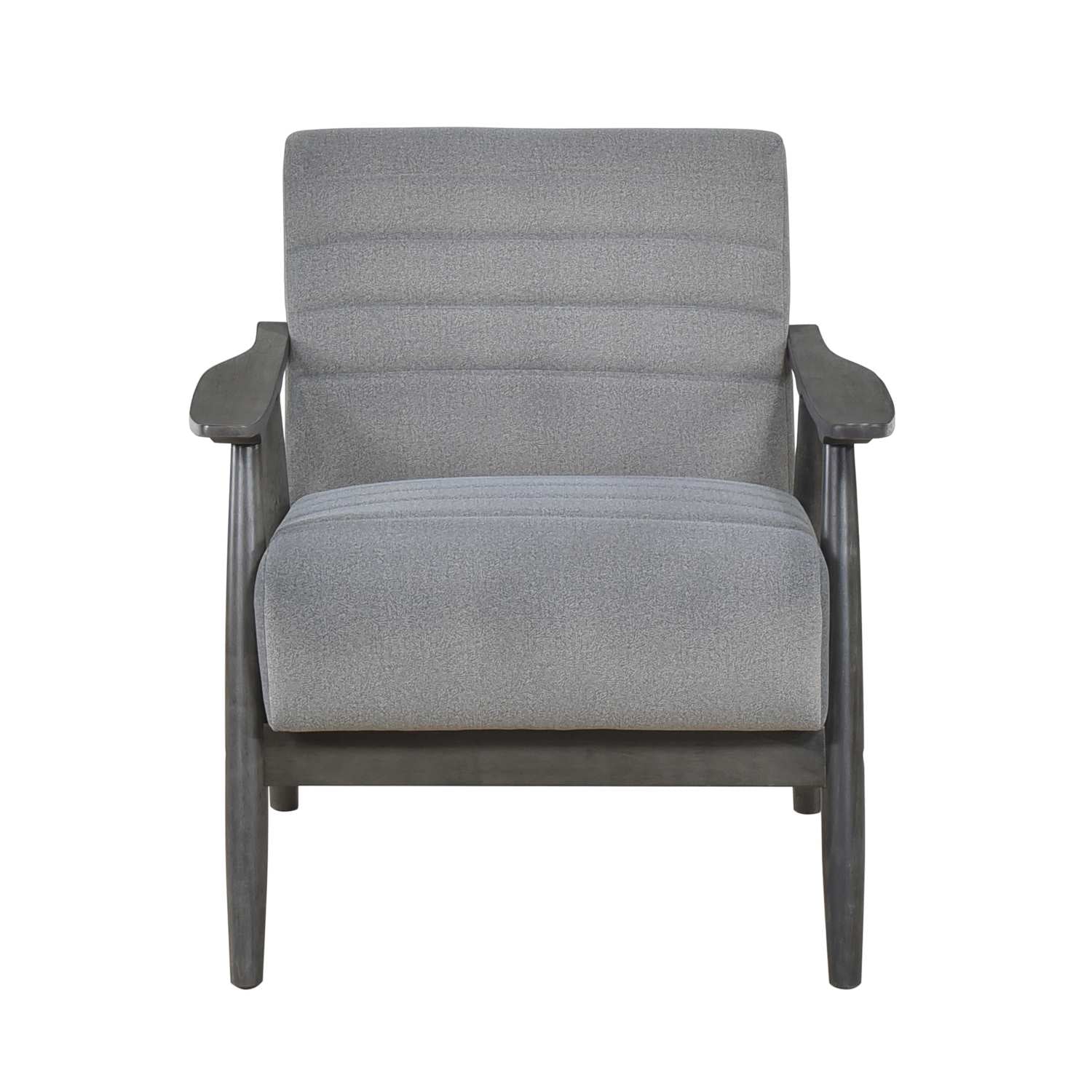 Greeley Grey Velvet Accent Chair 1287