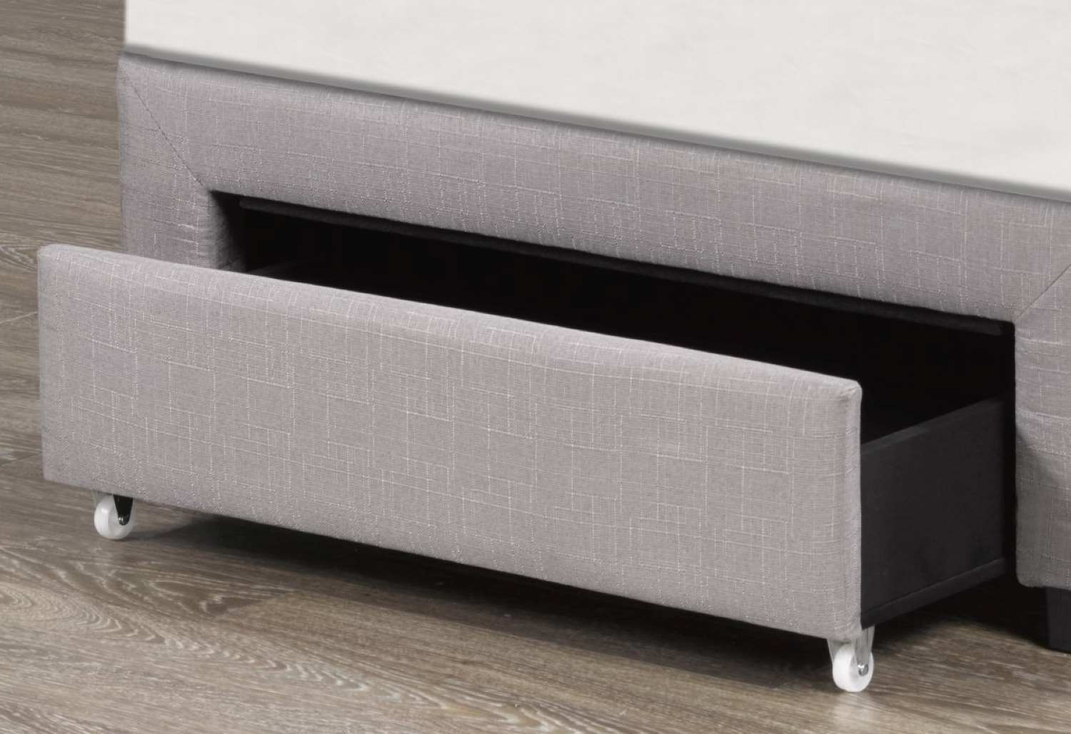Grey Bradley Platform Bed Base 151155