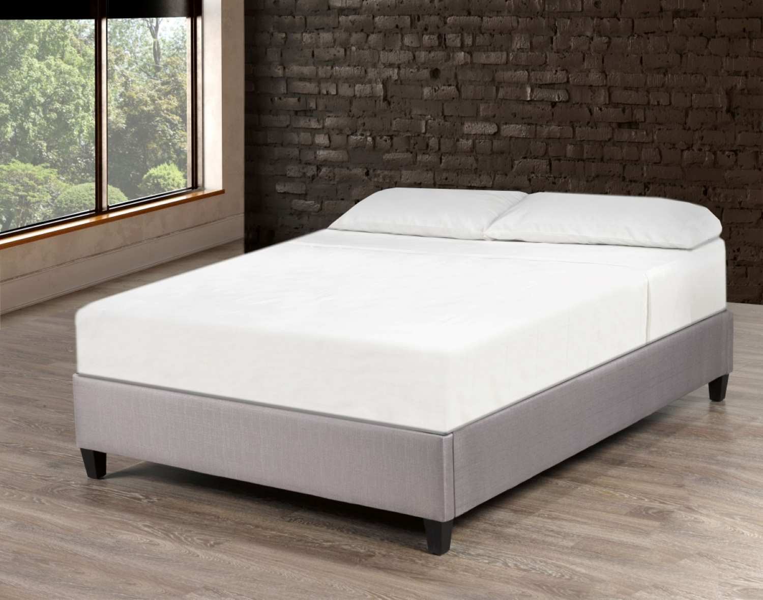 Grey Douglas Platform Bed Base 151152