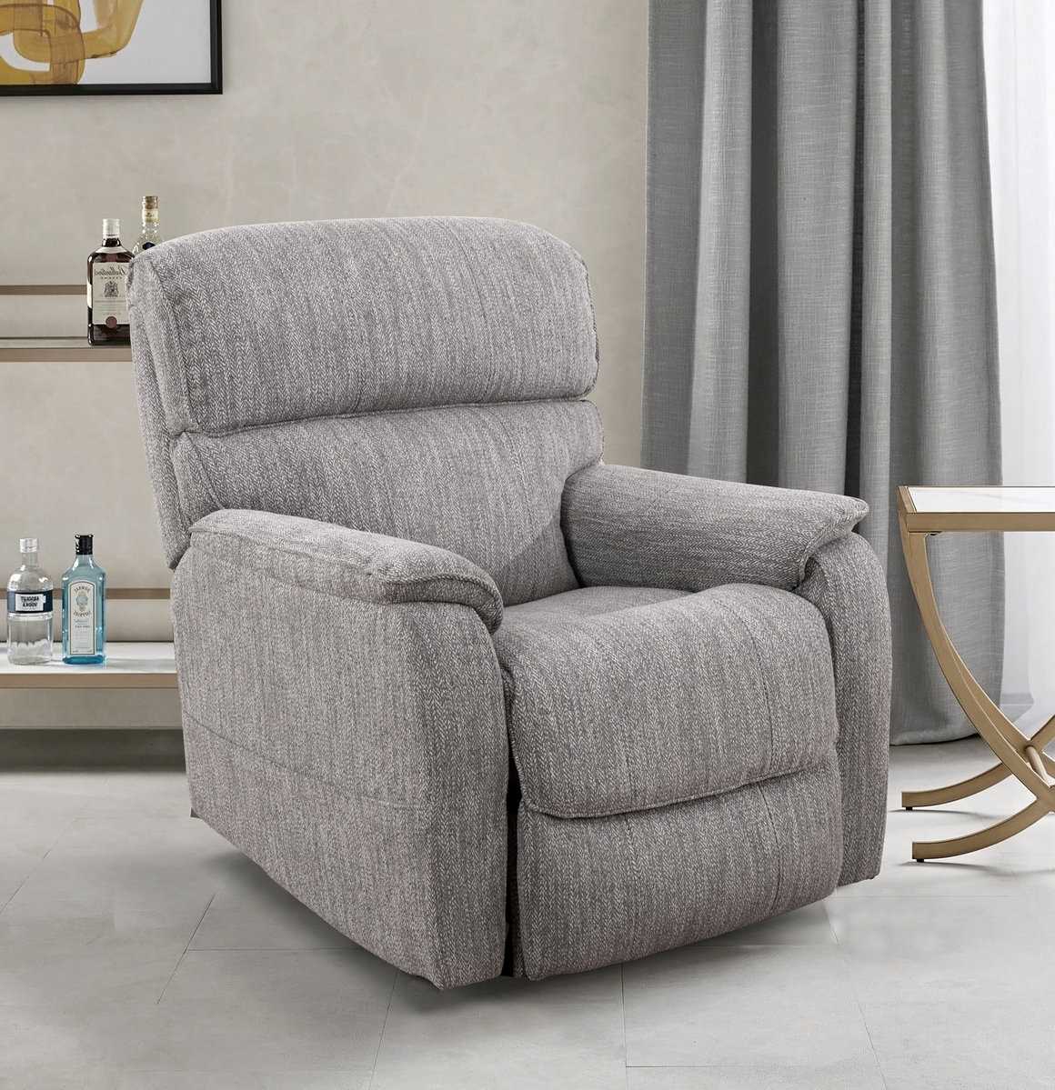 Grey Fabric Lift Chair 6360