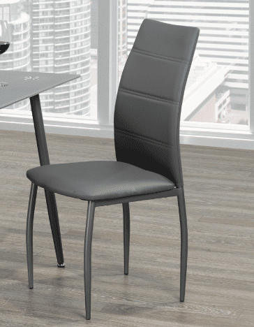Grey Dining Chairs Set Of 4 T 3600