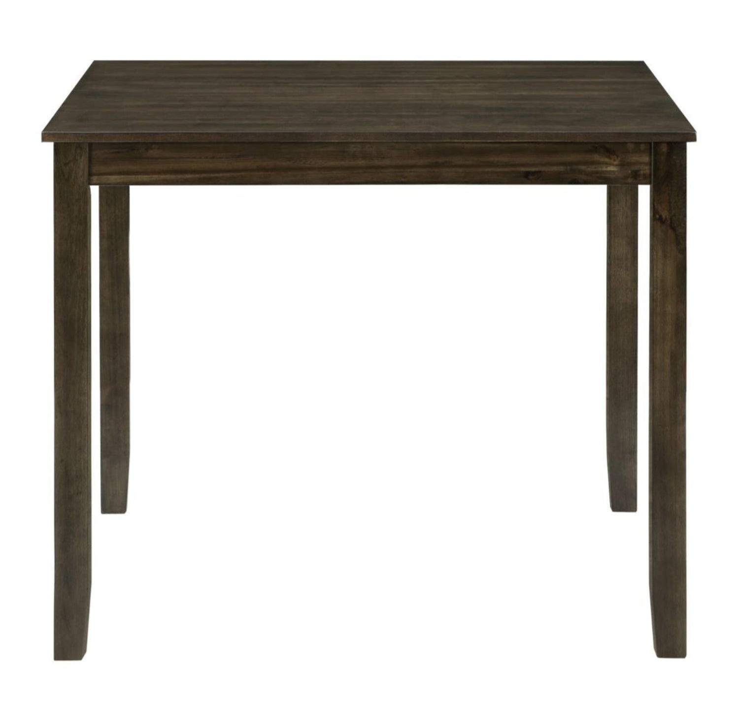 Hazel Wooden 5pc Dining Set Charcoal Brown Finish 5838