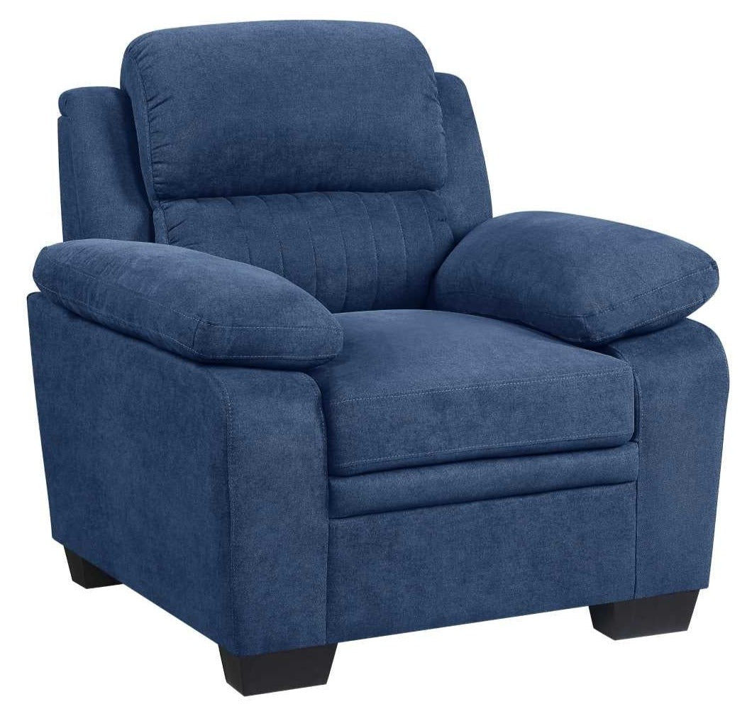 Holleman Blue Fabric Chair 9333