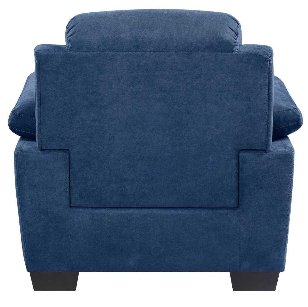 Holleman Blue Fabric Chair 9333