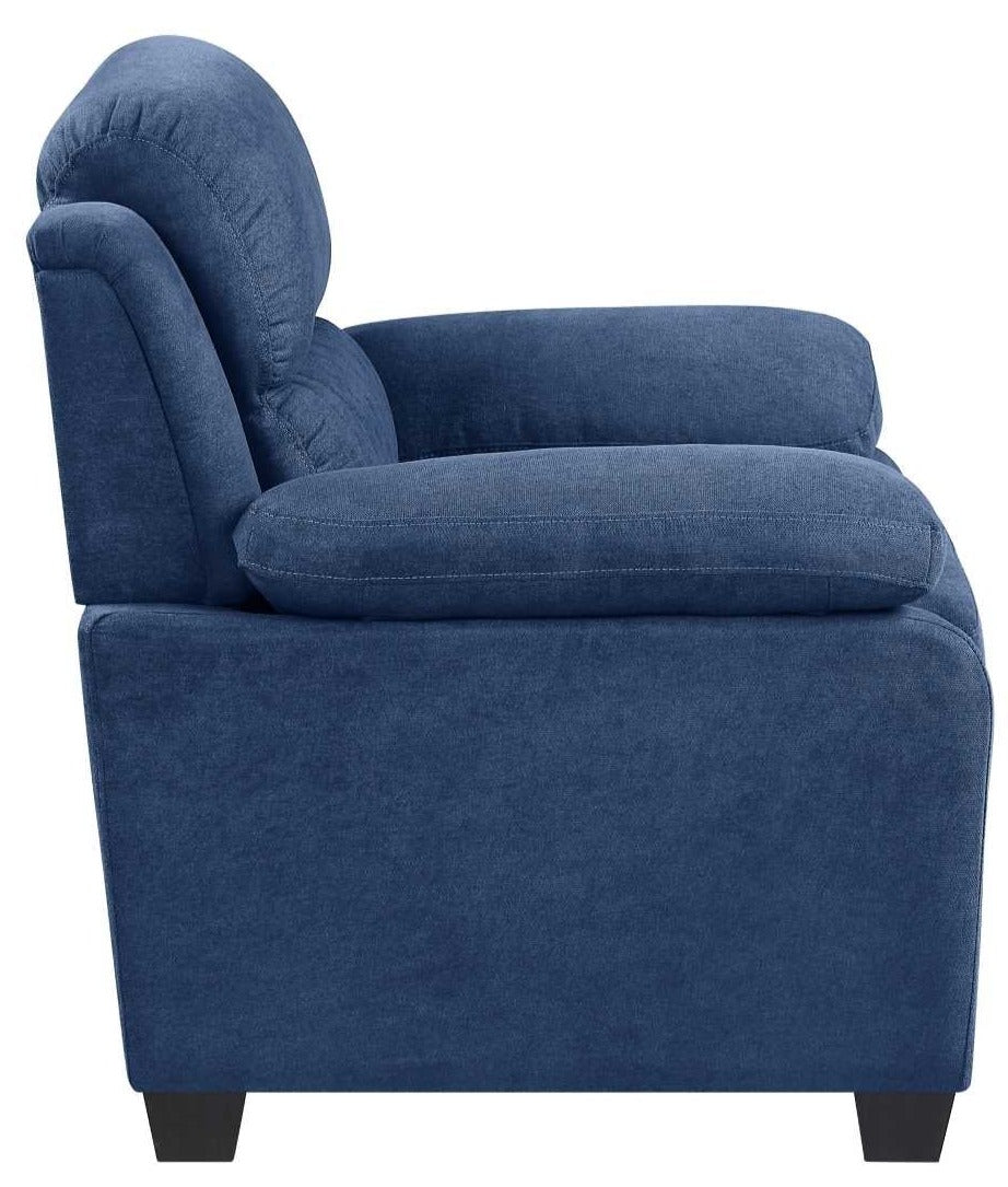 Holleman Blue Fabric Chair 9333