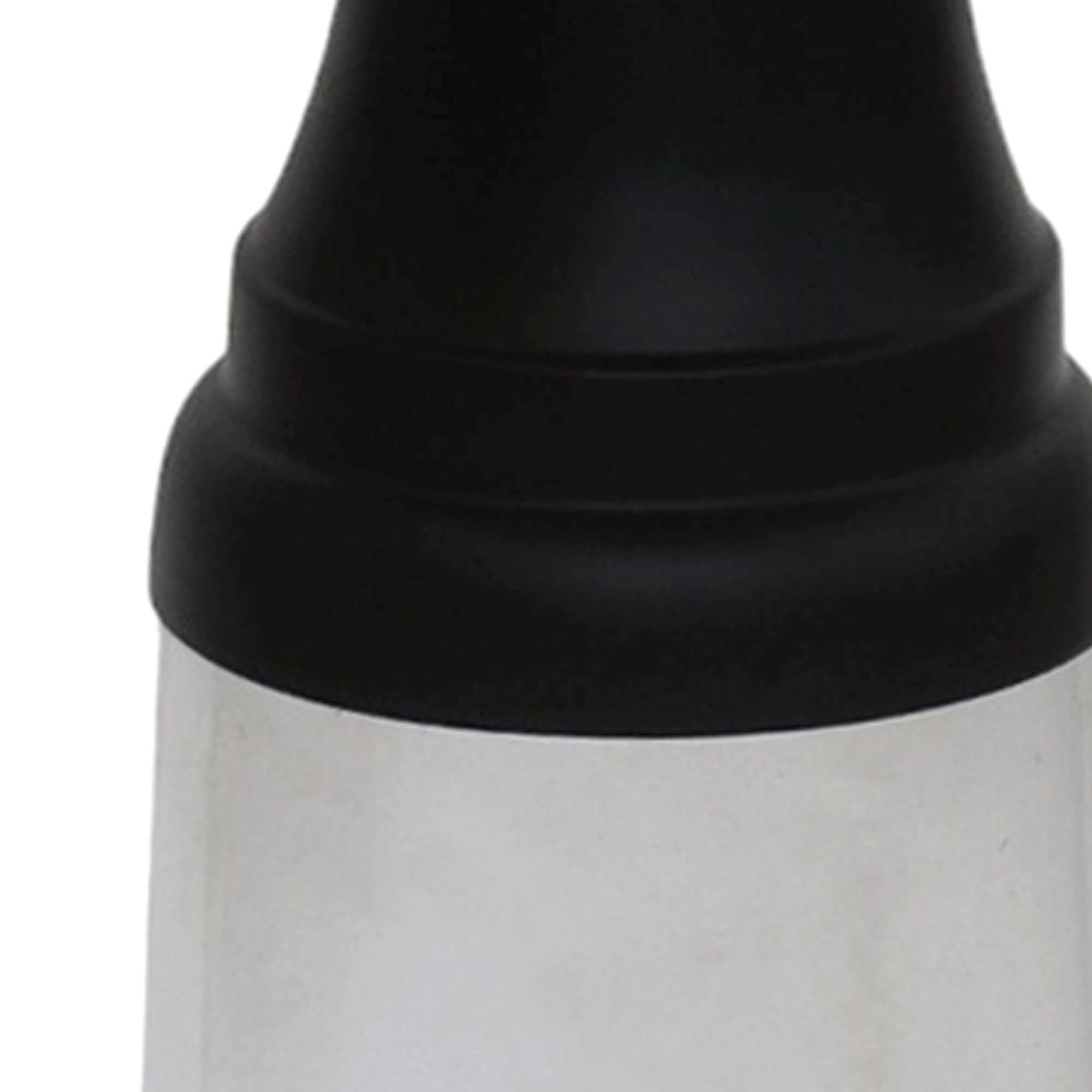 Indigo Accent Table In Clear & Black 501-308CL ( OPEN BOX )