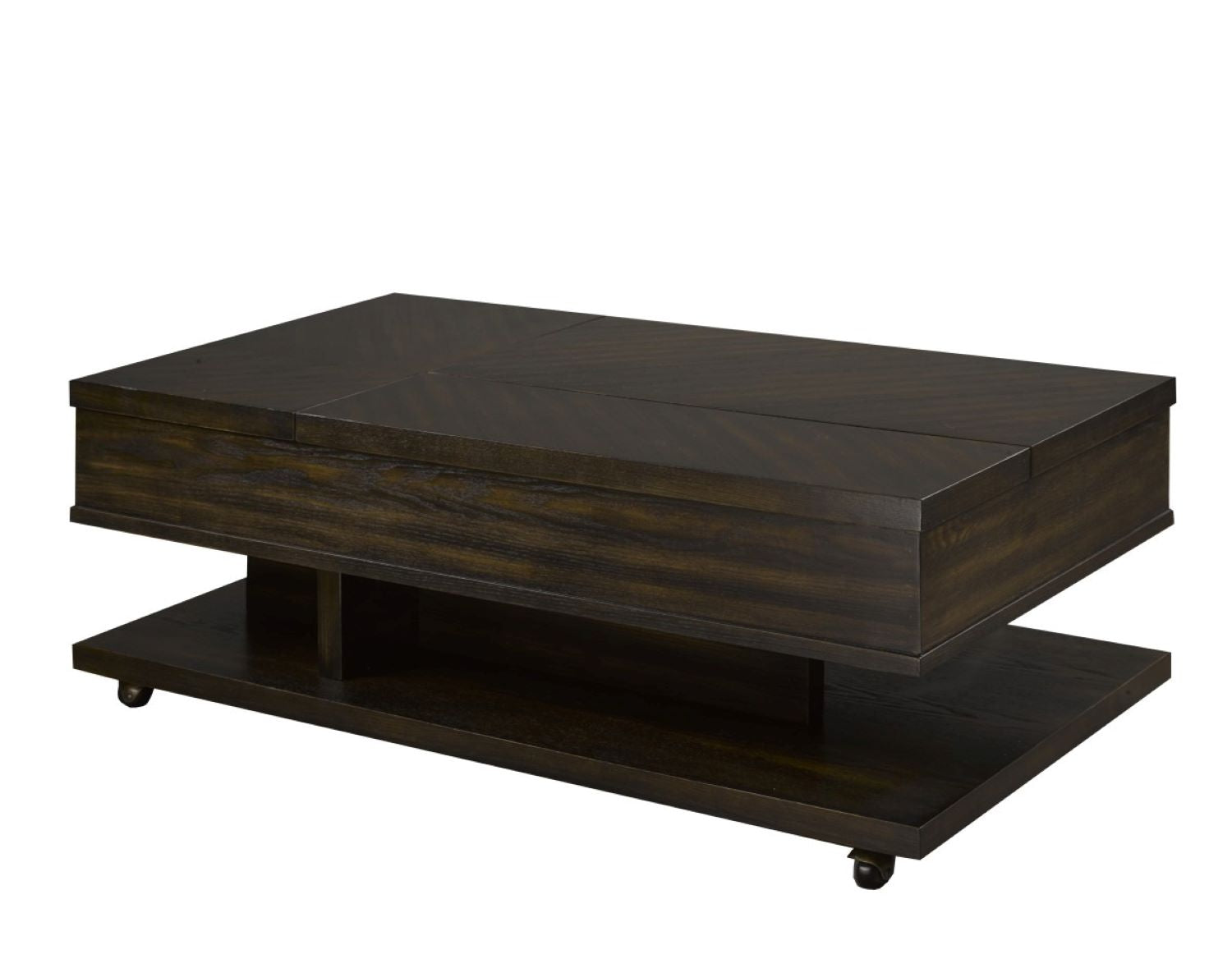 Ishani Coffee Table with Multiple storage compartments Espresso 558836