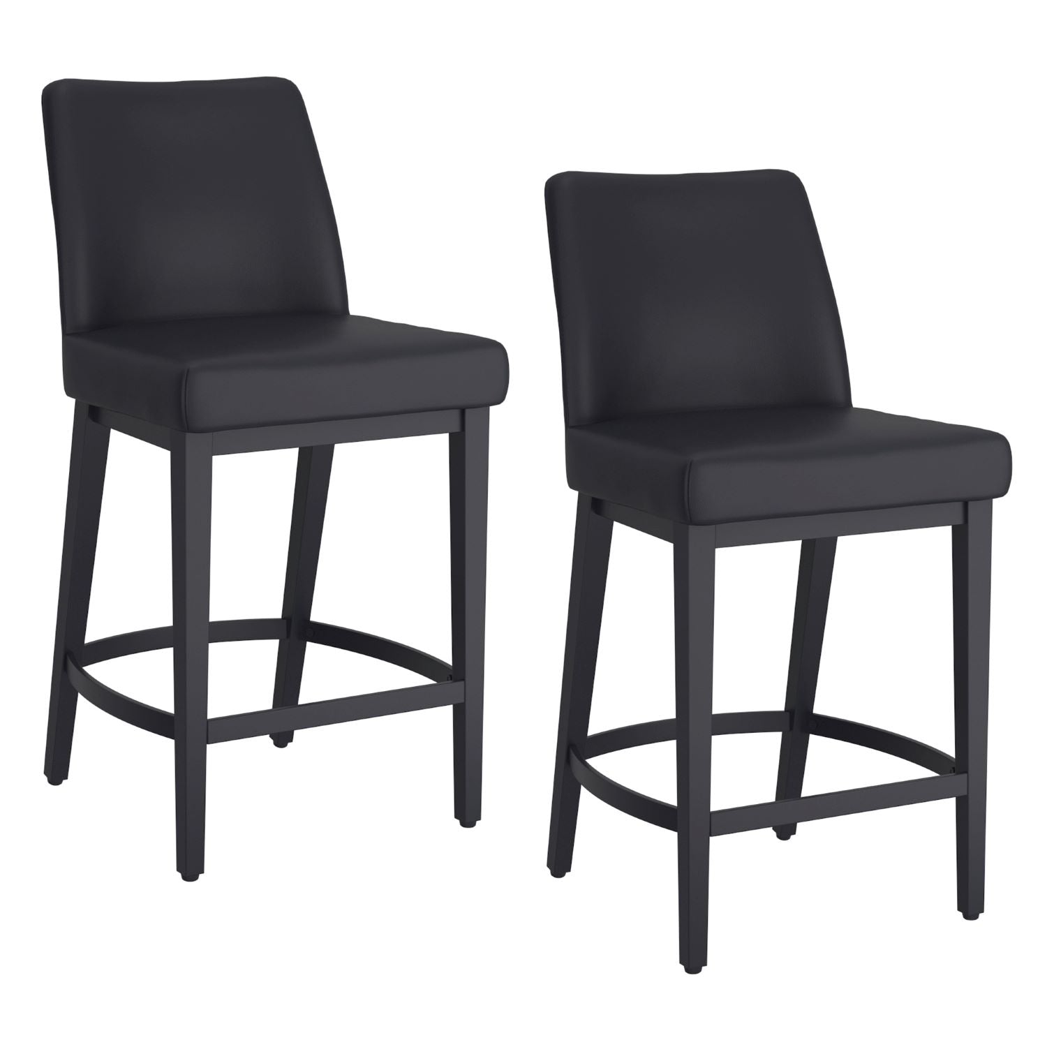 Jace 26" Counter Stool Set of 2 in Black 203-082PUBLK_BK
