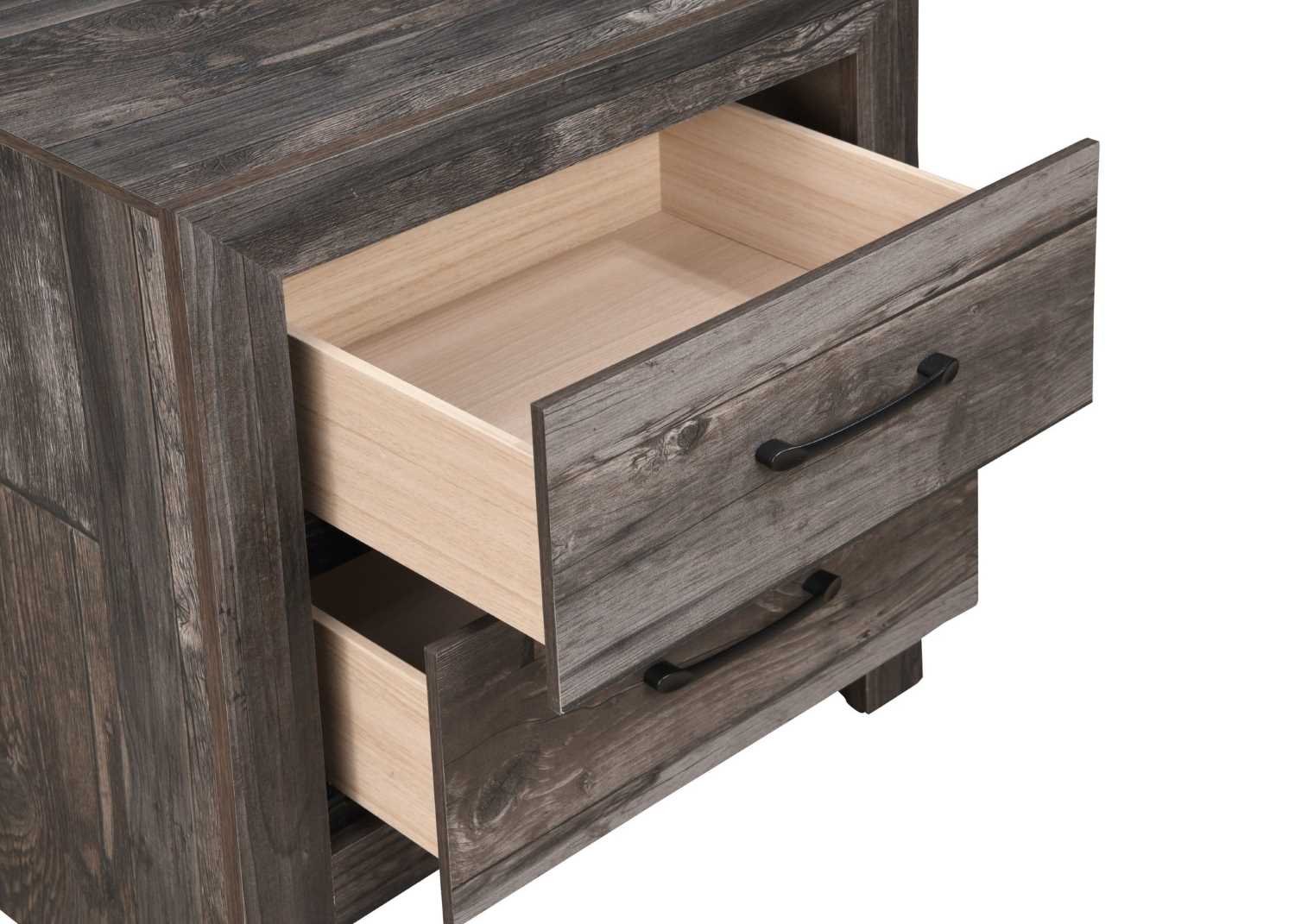 Jack Wooden Gray Night Stand