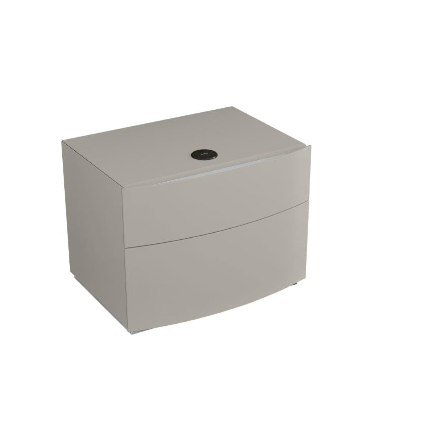 Jaice High Gloss Night Stand Lacquer Grey SB73NS