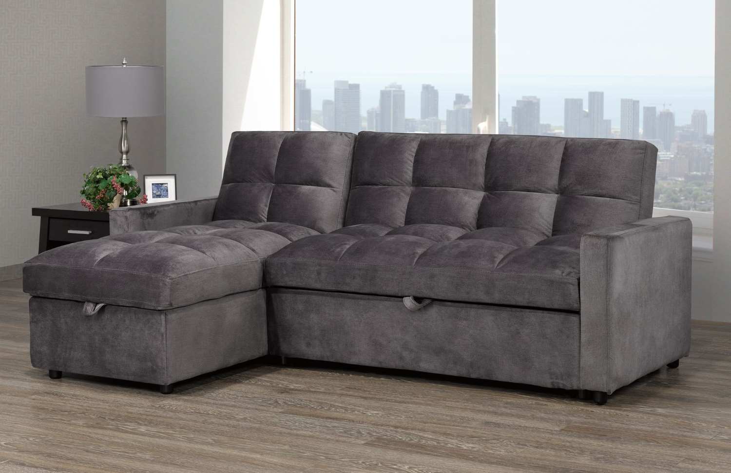 Tivoli Reversible Sofa Bed - Grey 192015