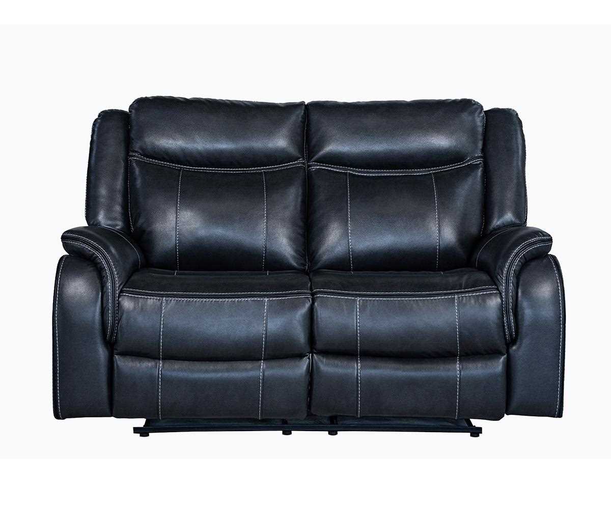 Kale Manual Recliner Sofa Collection Charcoal Grey 422600