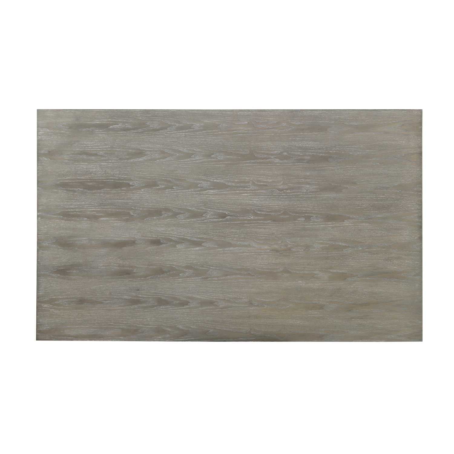 Keene Light Grey Dining Table with Black Metal Leg 5817